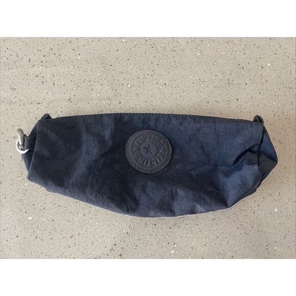 Kipling School Pencil Case Black Organizer with Zipper Closure Cosmetic pouch - Picture 1 of 6